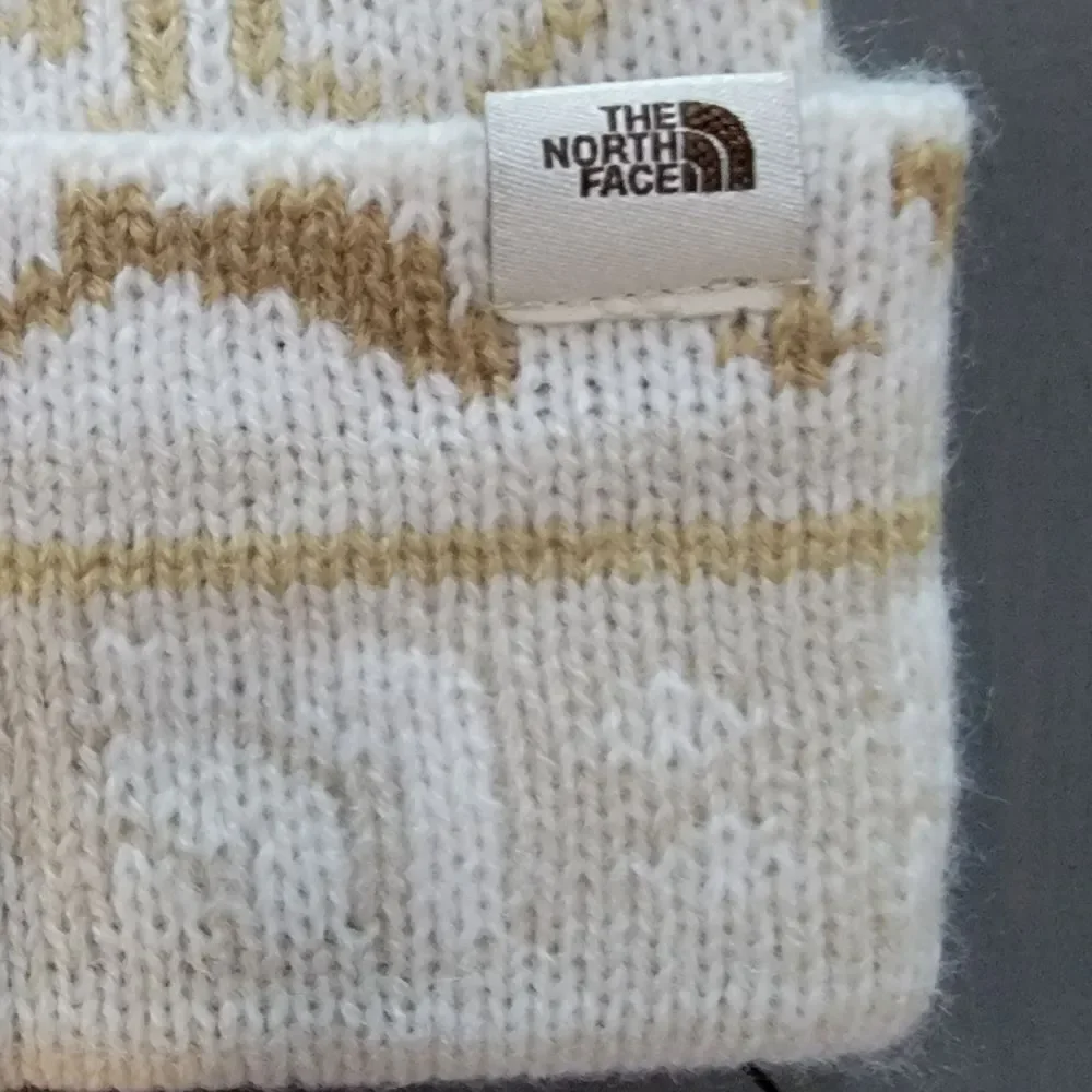 The North Face Fair Isle pom pom unisex winter beanie hat